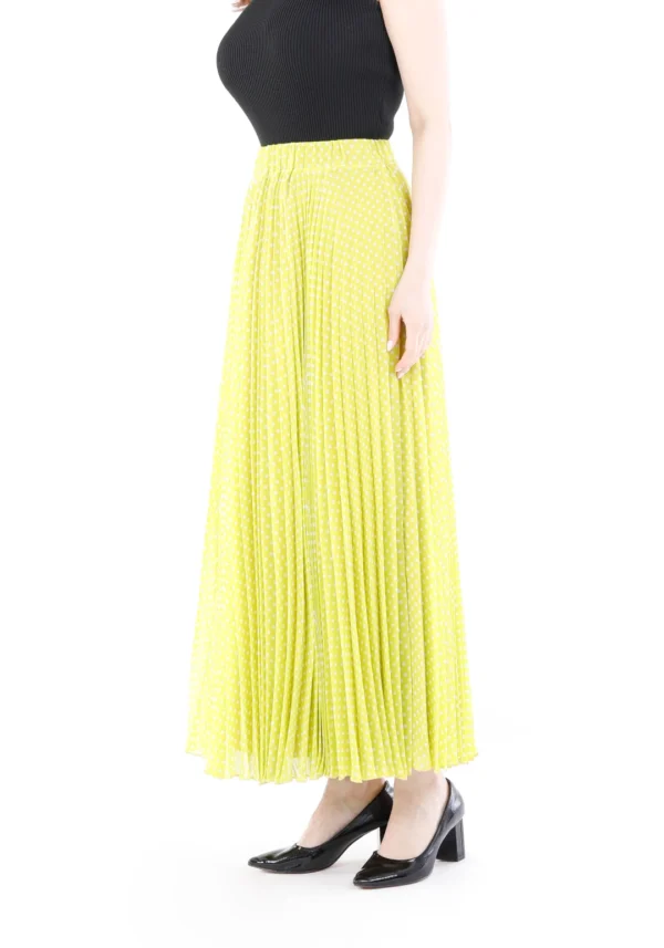 Maxi Boy Puantiyeli Şifon Etek - 69271730