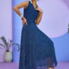 Maxi Boy Puantiyeli Şifon Etek - 69271730