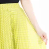 Maxi Length Polka Dot Chiffon Skirt - 69271730