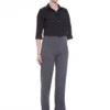 Yüksek Bel Boru Paça Maxi Boy Pantolon - 10008710