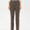 Yüksek Bel Boru Paça Maxi Boy Pantolon - 10008710