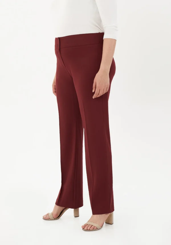 Yüksek Bel Boru Paça Maxi Boy Pantolon - 10008710