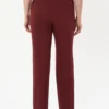 Yüksek Bel Boru Paça Maxi Boy Pantolon - 10008710