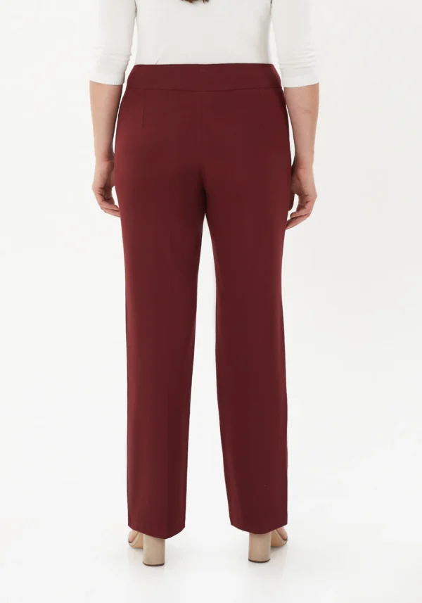 Yüksek Bel Boru Paça Maxi Boy Pantolon - 10008710