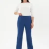Yüksek Bel Boru Paça Maxi Boy Pantolon - 10008710